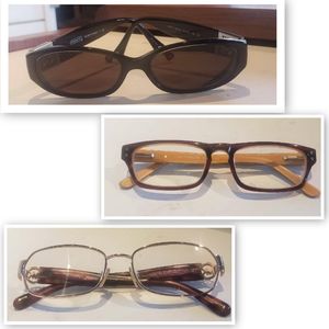 3 pairs including COACH & MK